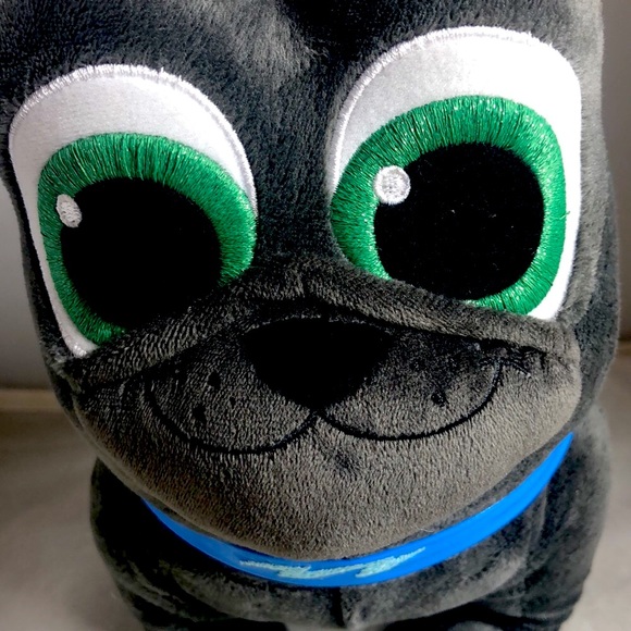 $5 each! DISNEY BUNDLE 2 Plush Dogs! Bingo & Rolly pals grey Pug stuffed Animal - Picture 4 of 16